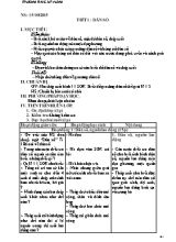 Giáo án môn học Địa lý khối lớp 6